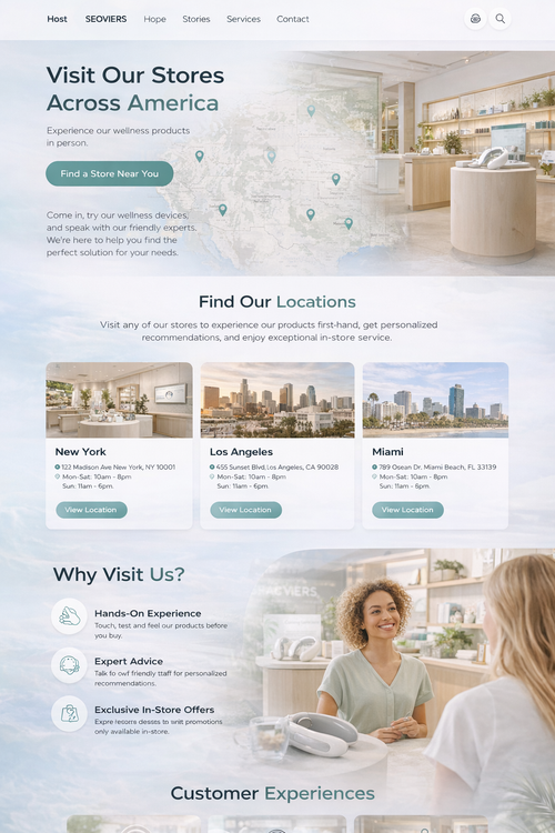 Premium Website Experience